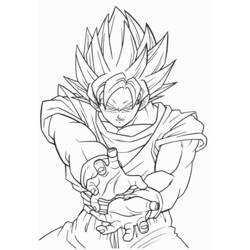 Coloring page: Dragon Ball Z (Cartoons) #38470 - Printable coloring pages