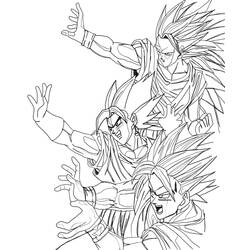 Coloring page: Dragon Ball Z (Cartoons) #38472 - Free Printable Coloring Pages