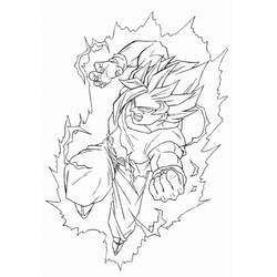 Coloring page: Dragon Ball Z (Cartoons) #38479 - Free Printable Coloring Pages