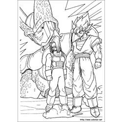 Coloring page: Dragon Ball Z (Cartoons) #38483 - Free Printable Coloring Pages