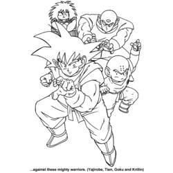 Coloring page: Dragon Ball Z (Cartoons) #38485 - Free Printable Coloring Pages