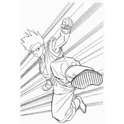 Coloring page: Dragon Ball Z (Cartoons) #38494 - Free Printable Coloring Pages