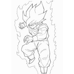 Coloring page: Dragon Ball Z (Cartoons) #38496 - Free Printable Coloring Pages