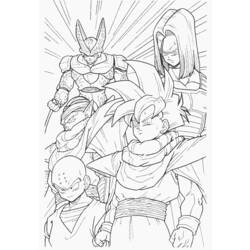 Coloring page: Dragon Ball Z (Cartoons) #38497 - Free Printable Coloring Pages