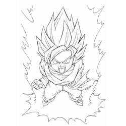 Coloring page: Dragon Ball Z (Cartoons) #38500 - Free Printable Coloring Pages