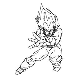 Coloring page: Dragon Ball Z (Cartoons) #38511 - Free Printable Coloring Pages