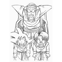 Coloring page: Dragon Ball Z (Cartoons) #38512 - Free Printable Coloring Pages