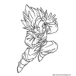 Coloring page: Dragon Ball Z (Cartoons) #38514 - Free Printable Coloring Pages
