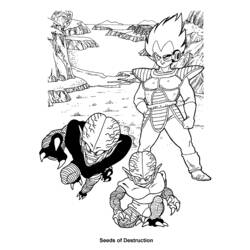 Coloring page: Dragon Ball Z (Cartoons) #38521 - Free Printable Coloring Pages