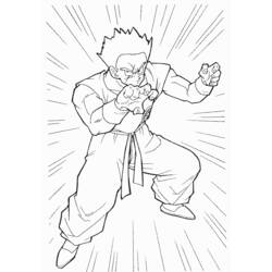 Coloring page: Dragon Ball Z (Cartoons) #38522 - Free Printable Coloring Pages