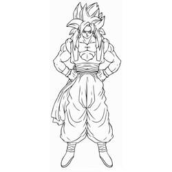 Coloring page: Dragon Ball Z (Cartoons) #38530 - Free Printable Coloring Pages