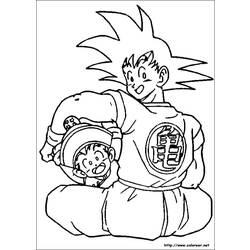 Coloring page: Dragon Ball Z (Cartoons) #38531 - Free Printable Coloring Pages