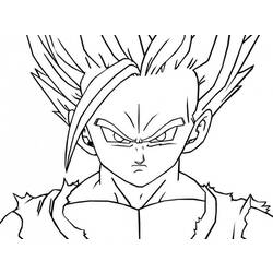 Coloring page: Dragon Ball Z (Cartoons) #38546 - Free Printable Coloring Pages