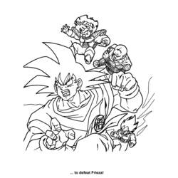Coloring page: Dragon Ball Z (Cartoons) #38550 - Free Printable Coloring Pages