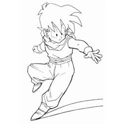 Coloring page: Dragon Ball Z (Cartoons) #38551 - Free Printable Coloring Pages