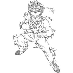 Coloring page: Dragon Ball Z (Cartoons) #38560 - Free Printable Coloring Pages
