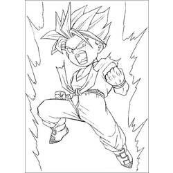 Coloring page: Dragon Ball Z (Cartoons) #38567 - Free Printable Coloring Pages
