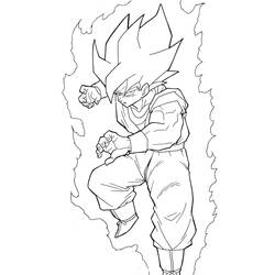 Coloring page: Dragon Ball Z (Cartoons) #38568 - Free Printable Coloring Pages