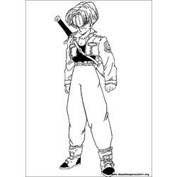 Coloring page: Dragon Ball Z (Cartoons) #38576 - Free Printable Coloring Pages