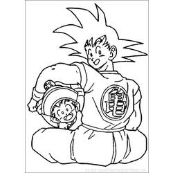 Coloring page: Dragon Ball Z (Cartoons) #38589 - Free Printable Coloring Pages