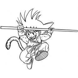 Coloring page: Dragon Ball Z (Cartoons) #38591 - Free Printable Coloring Pages