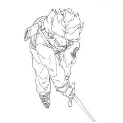 Coloring page: Dragon Ball Z (Cartoons) #38594 - Free Printable Coloring Pages