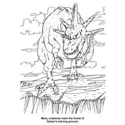 Coloring page: Dragon Ball Z (Cartoons) #38596 - Free Printable Coloring Pages