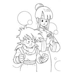 Coloring page: Dragon Ball Z (Cartoons) #38602 - Free Printable Coloring Pages