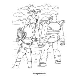 Coloring page: Dragon Ball Z (Cartoons) #38615 - Free Printable Coloring Pages