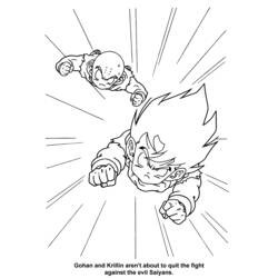 Coloring page: Dragon Ball Z (Cartoons) #38616 - Free Printable Coloring Pages
