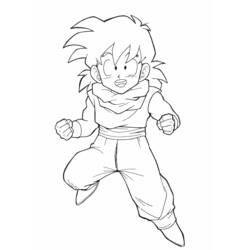 Coloring page: Dragon Ball Z (Cartoons) #38624 - Free Printable Coloring Pages