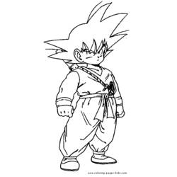 Coloring page: Dragon Ball Z (Cartoons) #38631 - Free Printable Coloring Pages