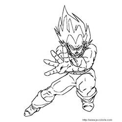 Coloring page: Dragon Ball Z (Cartoons) #38634 - Free Printable Coloring Pages