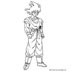 Coloring page: Dragon Ball Z (Cartoons) #38638 - Free Printable Coloring Pages