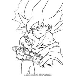 Coloring page: Dragon Ball Z (Cartoons) #38639 - Free Printable Coloring Pages