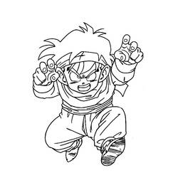 Coloring page: Dragon Ball Z (Cartoons) #38640 - Free Printable Coloring Pages