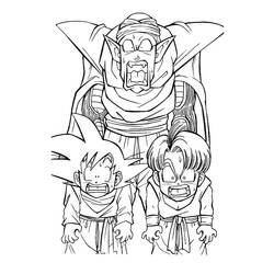 Coloring page: Dragon Ball Z (Cartoons) #38641 - Free Printable Coloring Pages
