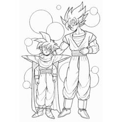 Coloring page: Dragon Ball Z (Cartoons) #38649 - Free Printable Coloring Pages