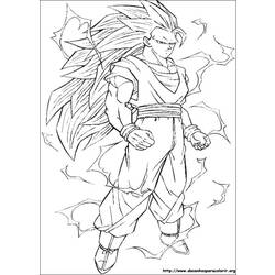 Coloring page: Dragon Ball Z (Cartoons) #38651 - Free Printable Coloring Pages
