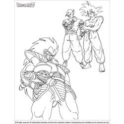 Coloring page: Dragon Ball Z (Cartoons) #38656 - Free Printable Coloring Pages