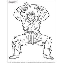 Coloring page: Dragon Ball Z (Cartoons) #38657 - Free Printable Coloring Pages