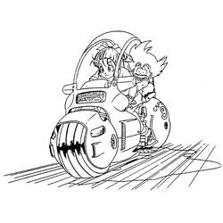 Coloring page: Dragon Ball Z (Cartoons) #38662 - Free Printable Coloring Pages