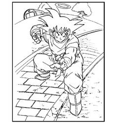 Coloring page: Dragon Ball Z (Cartoons) #38669 - Free Printable Coloring Pages