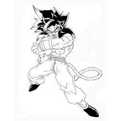Coloring page: Dragon Ball Z (Cartoons) #38670 - Free Printable Coloring Pages