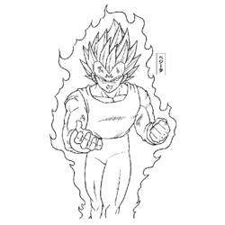 Coloring page: Dragon Ball Z (Cartoons) #38681 - Free Printable Coloring Pages