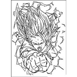 Coloring page: Dragon Ball Z (Cartoons) #38686 - Free Printable Coloring Pages