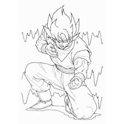 Coloring page: Dragon Ball Z (Cartoons) #38693 - Free Printable Coloring Pages