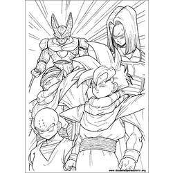 Coloring page: Dragon Ball Z (Cartoons) #38695 - Free Printable Coloring Pages