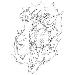 Coloring page: Dragon Ball Z (Cartoons) #38709 - Free Printable Coloring Pages
