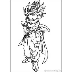 Coloring page: Dragon Ball Z (Cartoons) #38710 - Free Printable Coloring Pages